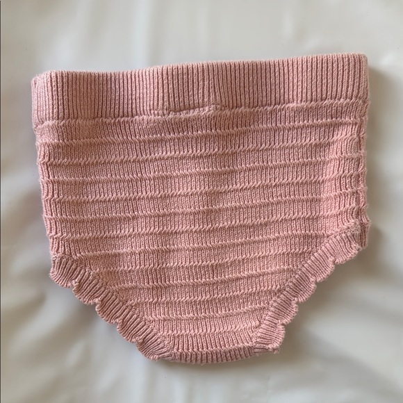 Carters Baby Girl Pink Kids Knit Top and Bottom Matching Set - size 6M - Picture 6 of 9